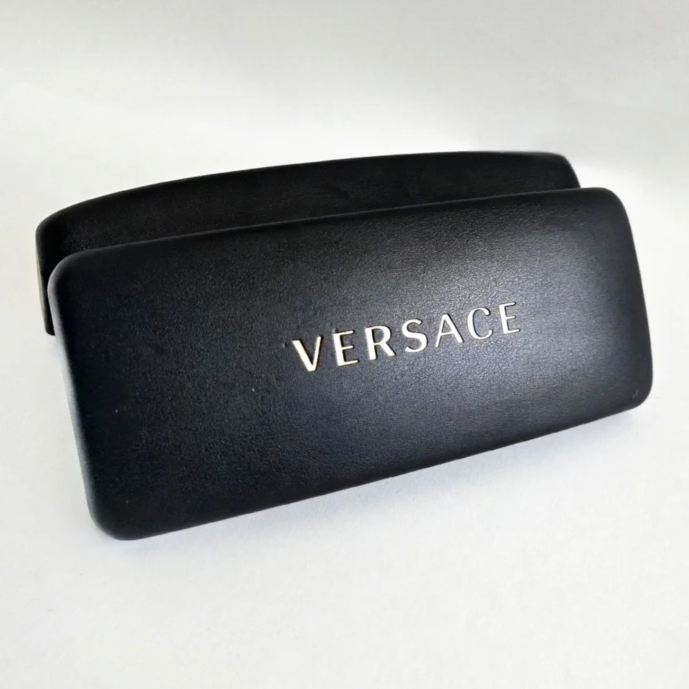 Versace black clam